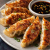 Dumplings med soja-chili dip