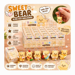 Butter Bear Serie 2 Nøglering "Blind Box"