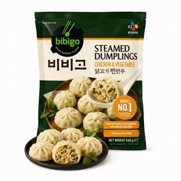 Bibigo เกี๊ยวนึ่งไก่และผัก