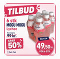 MOGU MOGU LYCHEE 6 STK