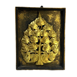 Golden Bodhi tree W 28 H 35.5 cm