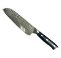 Santoku-kniv i damaskusstål 18 cm
