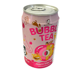 ชานมไข่มุกกลิ่นพีช 320 มล.