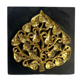 Golden Bodhi tree W 40 H 40 cm