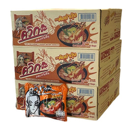 Storkøb 3 kasser Quick Nudler Tom Yum & Rejesmag 60g 90 stk.