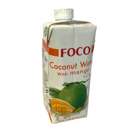 โฟโก น้ำมะพร้าวผสมเนื้อมะม่วง 500มล.