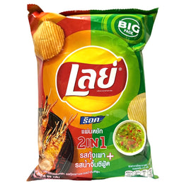 เลย์ 2in1 กังเปา & ซีฟู้ด รส