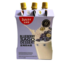 Blueberry Sago Dessert