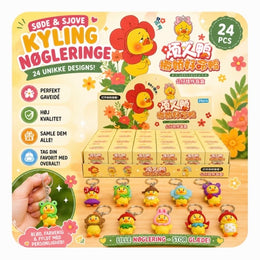 Upset Duck Nøglering H. Ca 5cm "Blind Box"