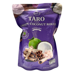 Kaew Crispy Coconut Rolls Taro Flavor