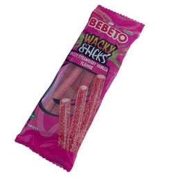 Bebeto Wacky Sticks Fizzy Strawberry Vanilla