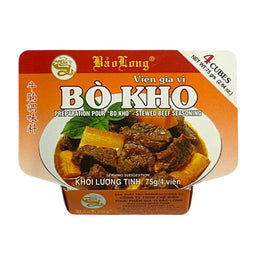 Bao Long Vien Gia Vi Bo Kho Stewed Beef Seasoning 75gr. (4×18,75gr.)