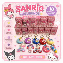 Sanrio Nøglering Højde Ca 5cm Blind Box