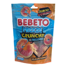 Bebeto Freeze Crunchy Peach Rings