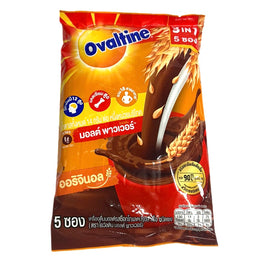 Ovaltine มอลต์พาวเวอร์ ช็อกโกแลต เครื่องดื่มปรุงสำเร็จ 3-อิน-1