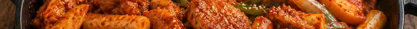 Dakgalbi - koreansk krydret kylling (Sydkorea)