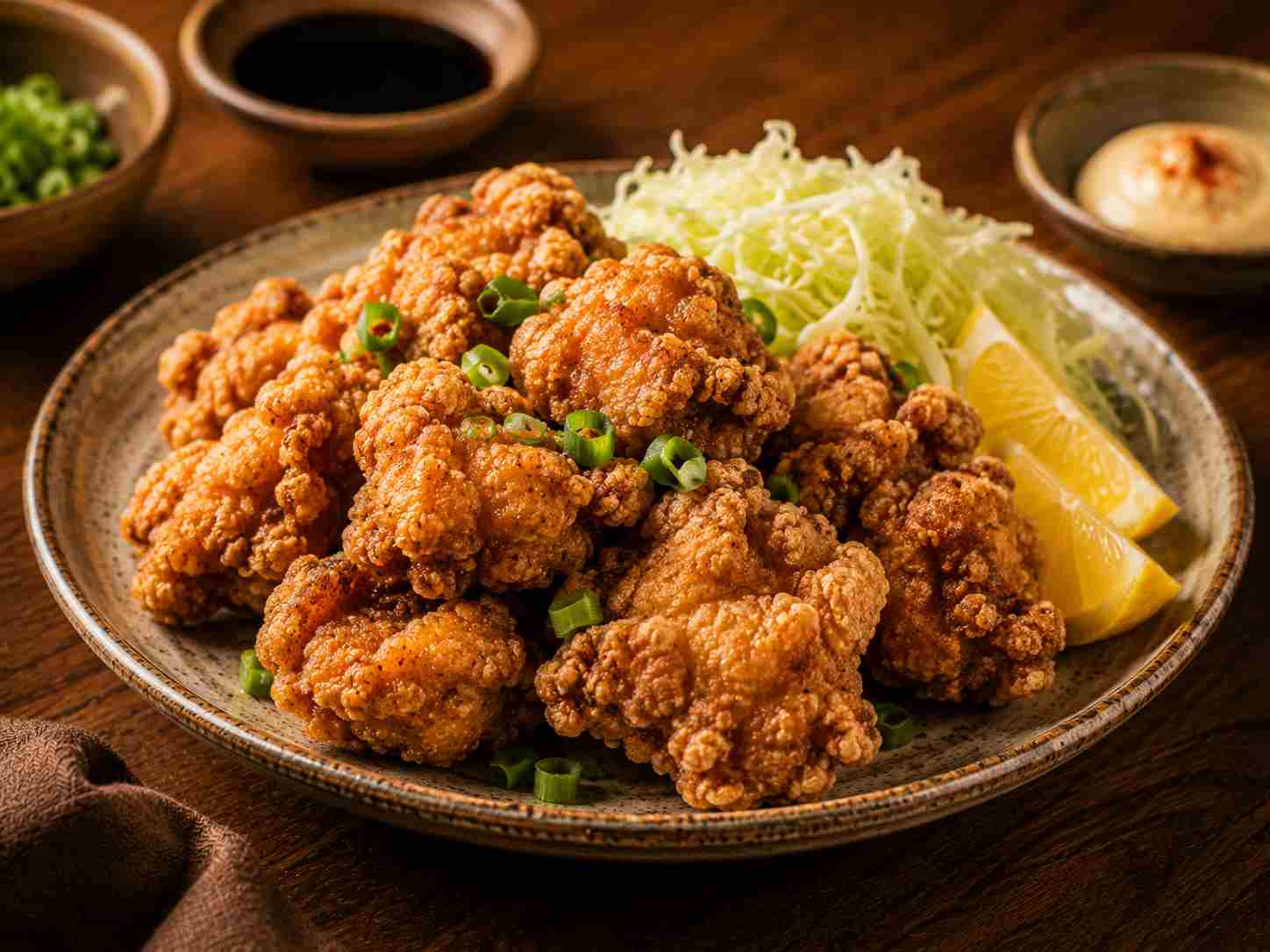 Chicken karaage - japansk sprød kylling