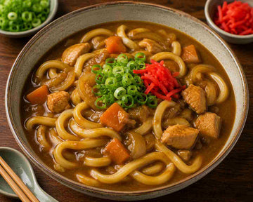 Curry udon - japansk karrysuppe (Japan)