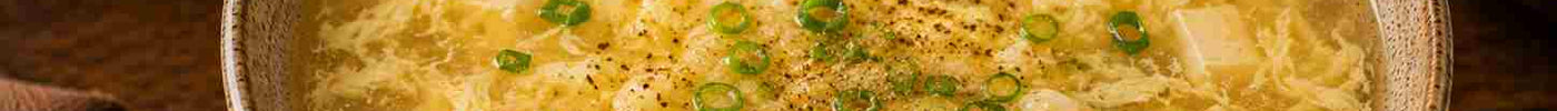 Egg drop soup - kinesisk æggesuppe