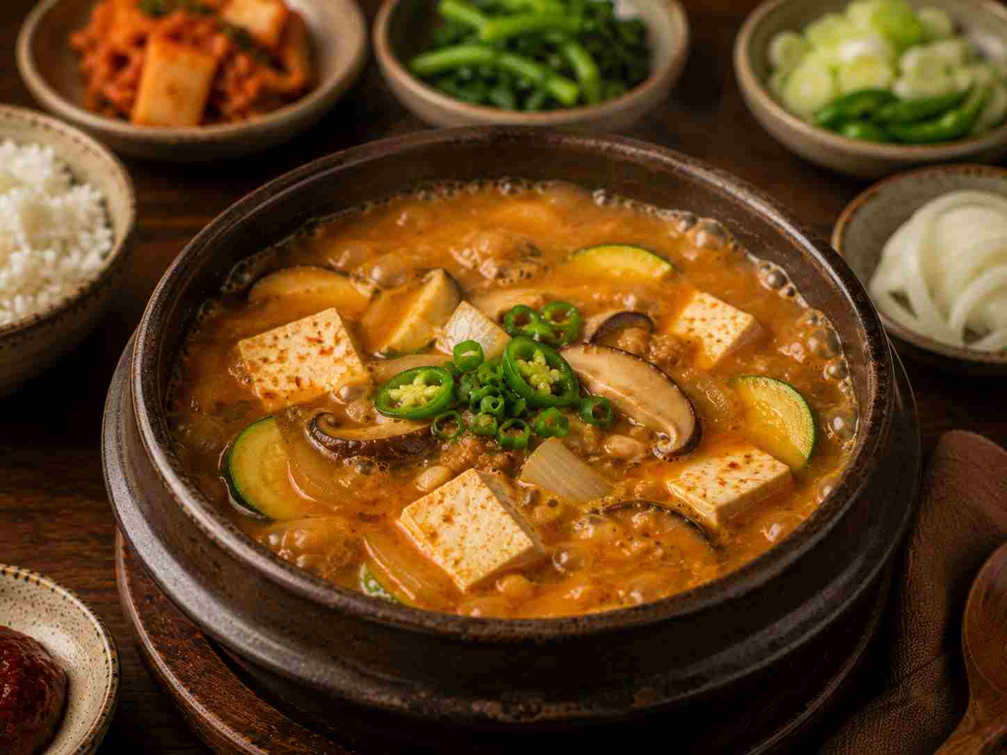 Doenjang jjigae - koreansk sojabønnegryde