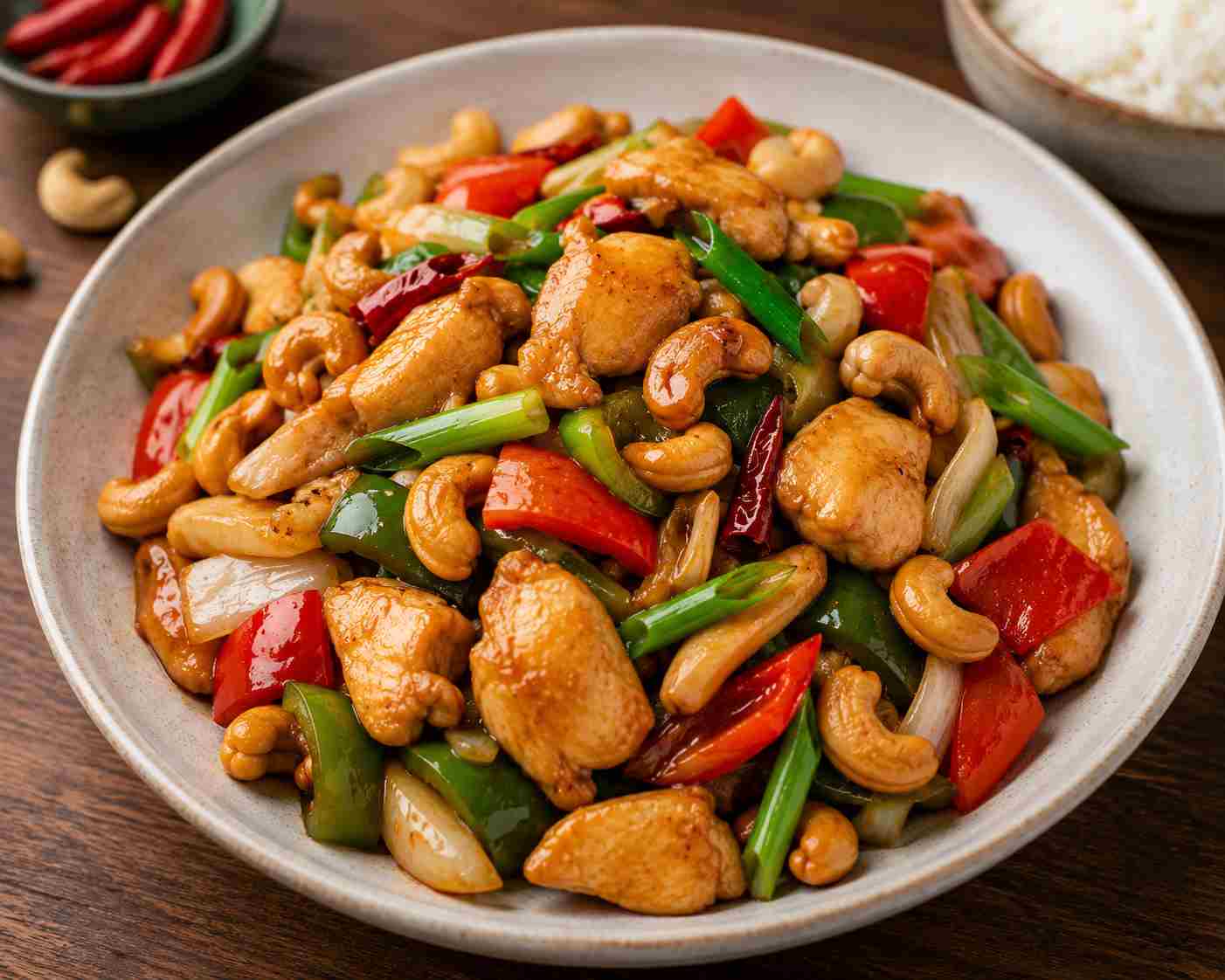 Thai cashew chicken
