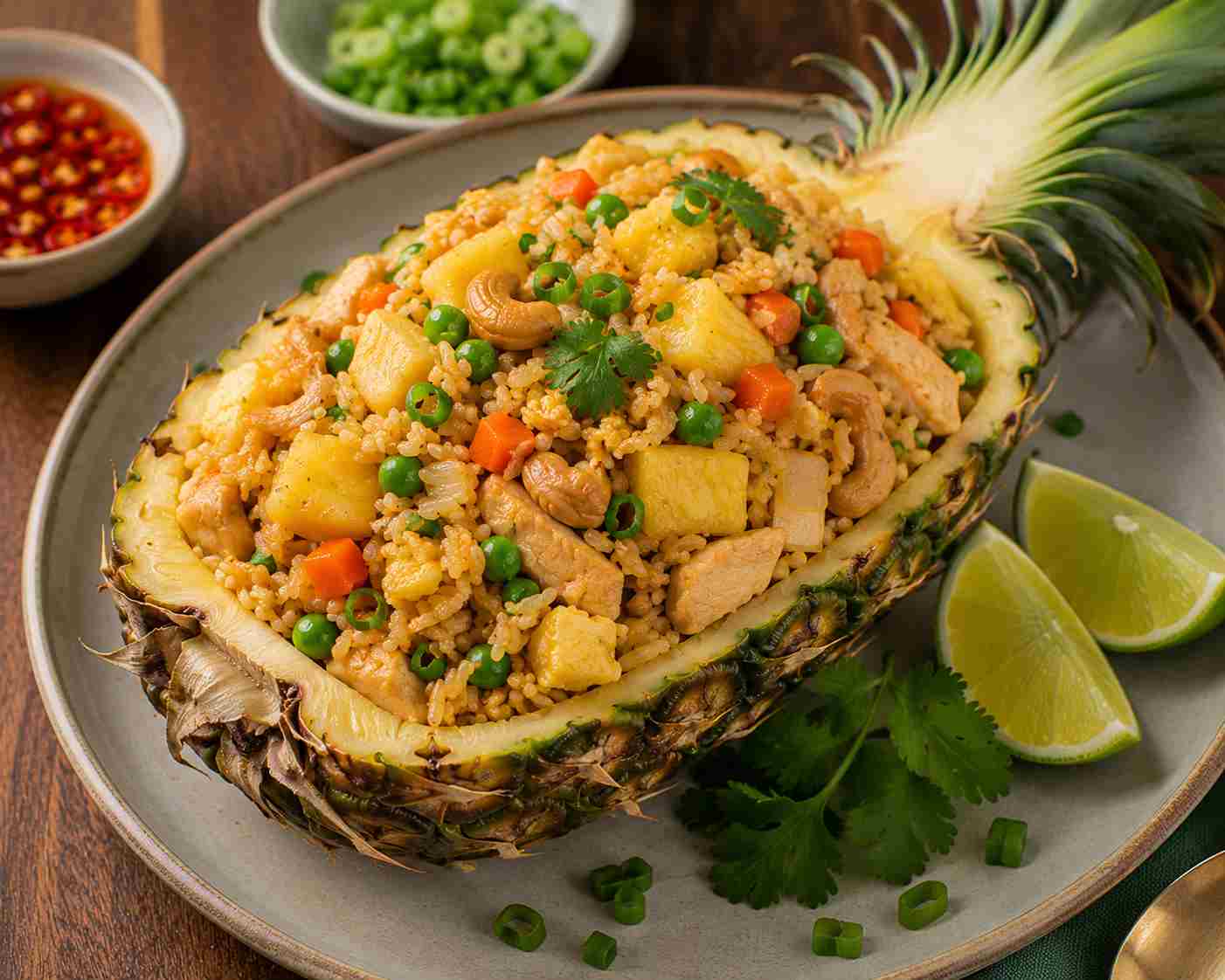 Thai pineapple fried rice