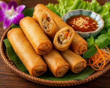 Sprøde thai forårsruller