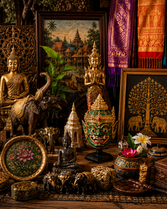 Figurer - Buddha, Bodhi-træ & Sawasdee | Thai-Butikken