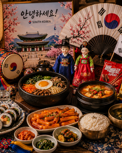Sydkorea - Buldak ramen, Samyang & drikke | Thai-Butikken