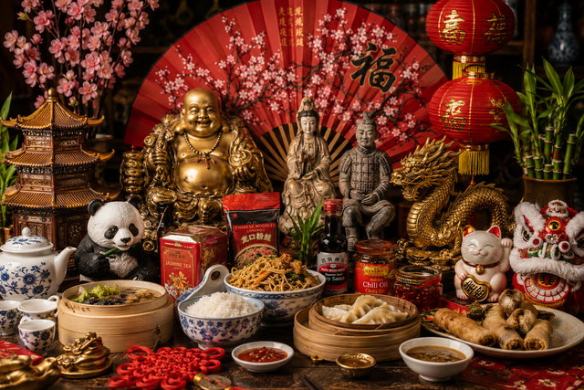 Kina - kinesisk mad, snacks, dorayaki & svampe | Thai-Butikken