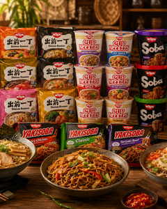Nissin - japansk ramen tonkotsu & miso | Thai-Butikken