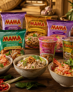 Mama - thailandske instant nudler & suppe | Thai-Butikken
