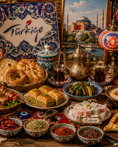 Tyrkiet - bulgur, Dubai-chokolade & BEBETO | Thai-Butikken