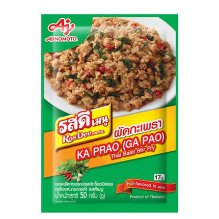 Rosdee Ka Prao (Ga Pao) Thai Basilikum Wok Krydderpulver