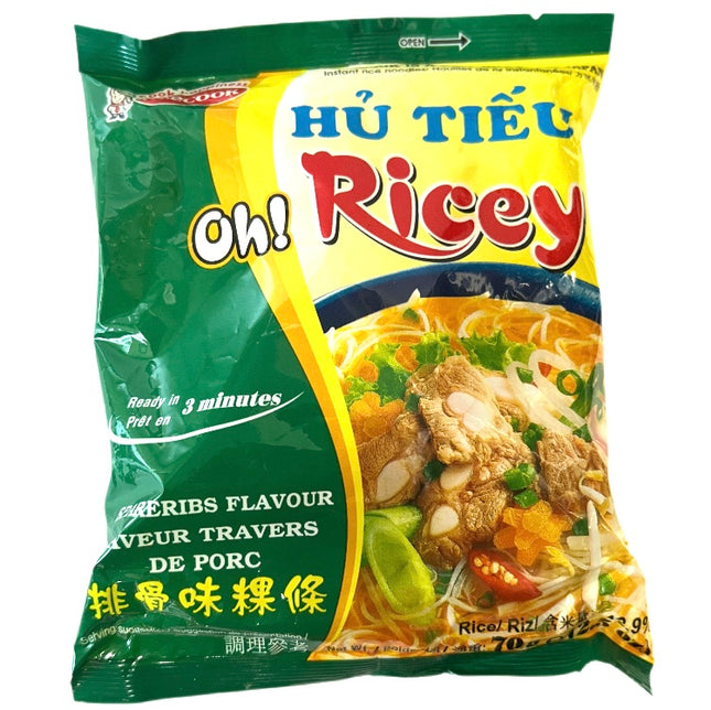 Oh Ricey H? Ti?u Instant Risnudler Spareribs Smag