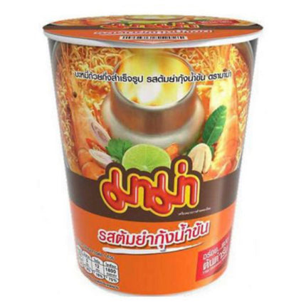 Kop Nudler Med Reje Og Cremet Tom Yum Smag