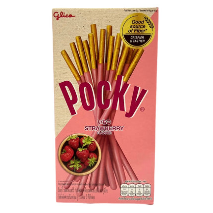 Pocky Jordbær Kiksstænger