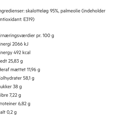 Stegte Skalotteløg 80g