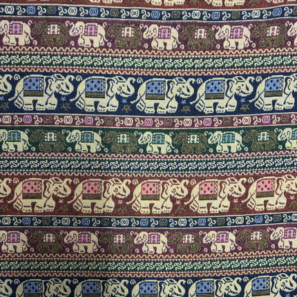 Sengetæppe Farvede Elefanter 1500x2400 mm