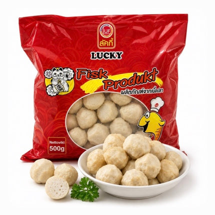 Lucky Cat Fiskeboller 500g