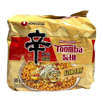 Shin Ramyun Toomba Stir Fry-nudler 137g