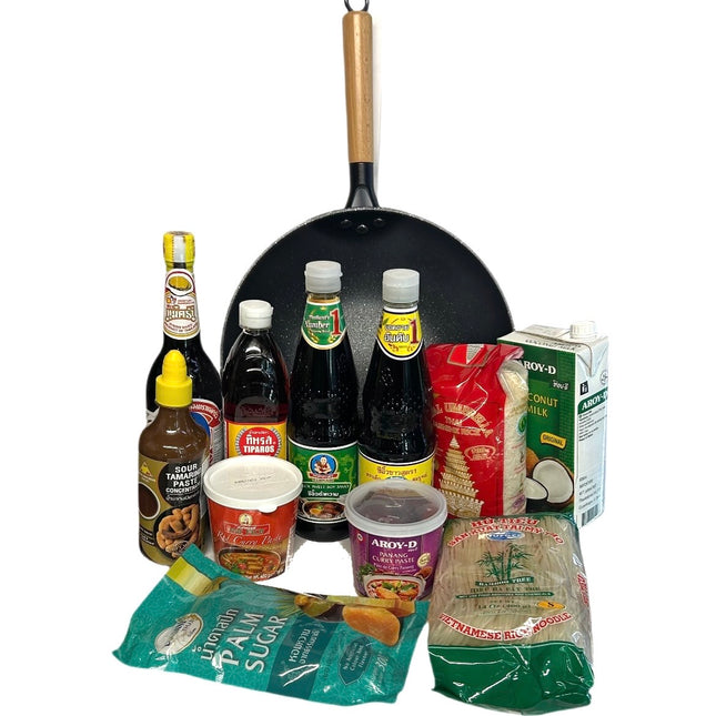 Stort Start Kit Thai Mad med Wok