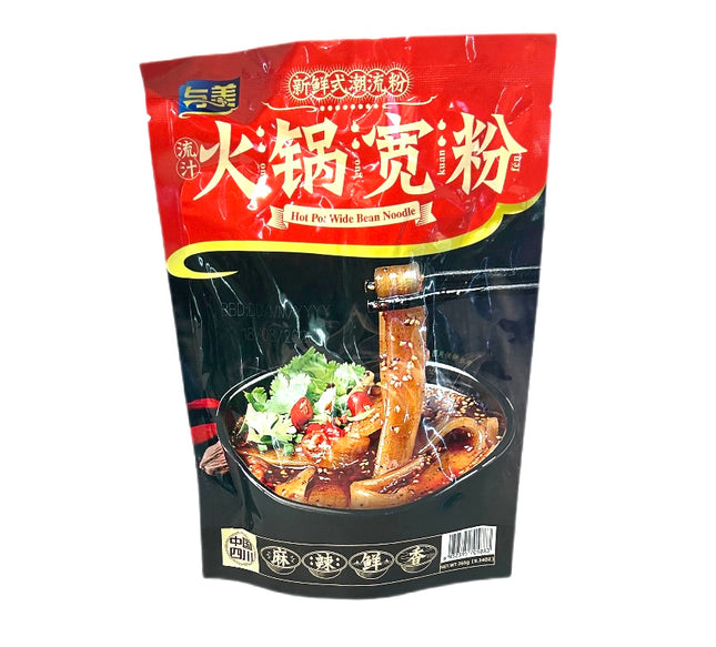 YuMei Hot Pot brede bønnudler 265g