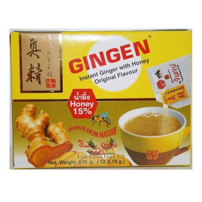 Ingefær med Honning 216g