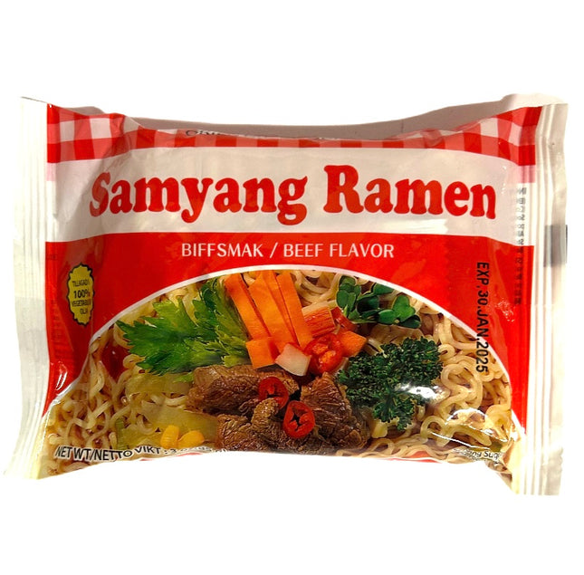 Samyang Vegansk Ramen Oksekød