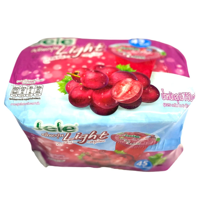 Jele Light Jelly Druesmag 6x125g