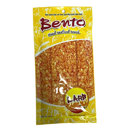 Bento Blandet Fiske-/Skaldyrssnack Larb 20g