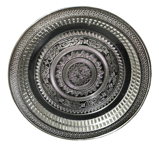 Thai Fad ø 35cm Sølvfarvet