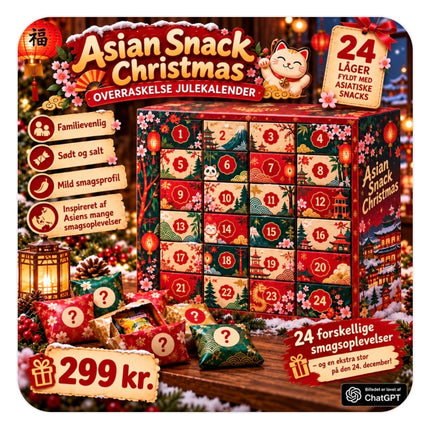 Asian Snack Christmas - Overraskelsesjulekalender