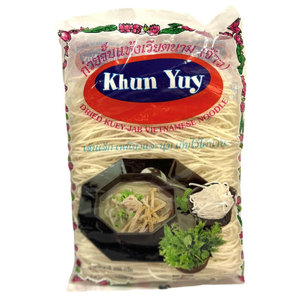 Tørret Khun Yuy Ris Nudler 200g